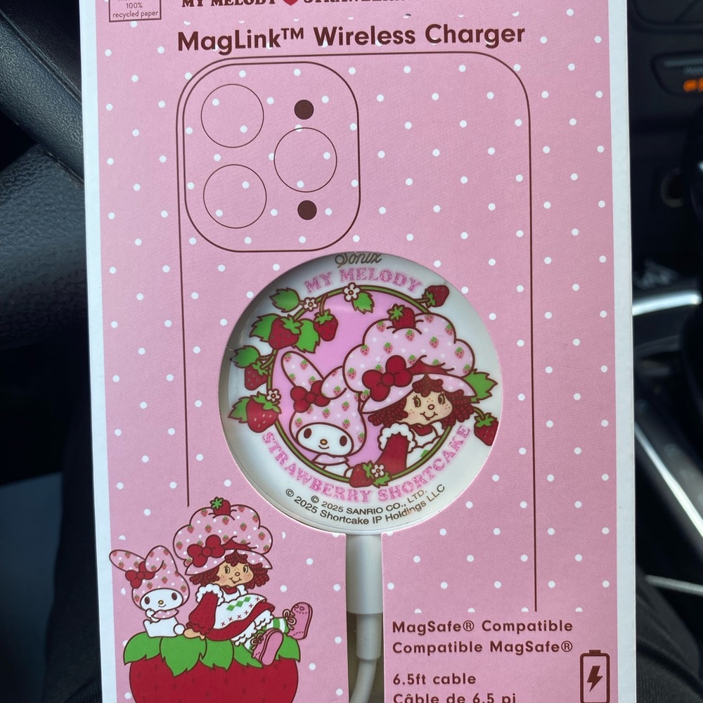 My Melody Strawberry Shortcake Wireless Charger